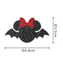 Halloween Glitter Felt Applique - Pack of 2