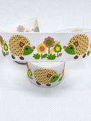7/8” Fall Hedgehogs Glitter Ribbon