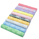 Glitter Mermaid Scales Fabric Sheet