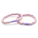 Multicolor Braided Ponytail Holder
