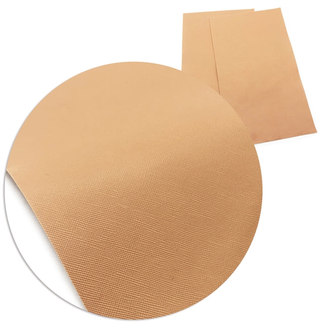 Solid Khaki Faux Leather Sheet