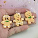 Gingerbread Person Resin Charm