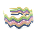 Wavy Plastic Headband