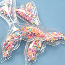 PVC Mermaid Tail Shaker Pendant