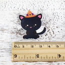 Witch Cat Planar Resin - Pack of 5