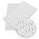 Color Your Own Arrows Faux Leather Sheet