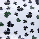 Black Shamrock Clear Jelly Sheet