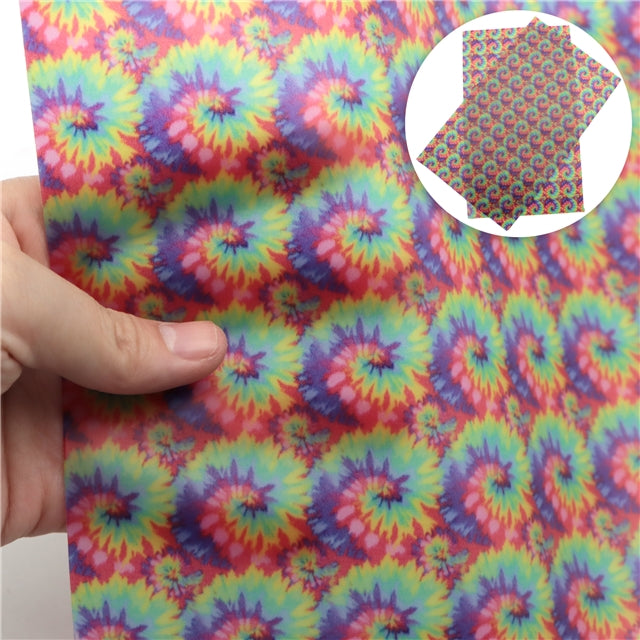 Rainbow Tie-Dye Jelly Sheet