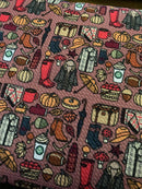 Favorite Fall Things Bullet Liverpool Fabric - Half Yard