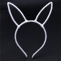 Velvet Bunny Ears Headband
