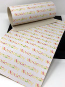 Wednesday Faux Leather Sheet