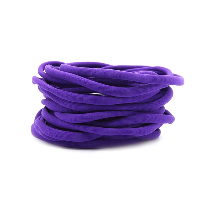 Dark Purple Nylon Headband