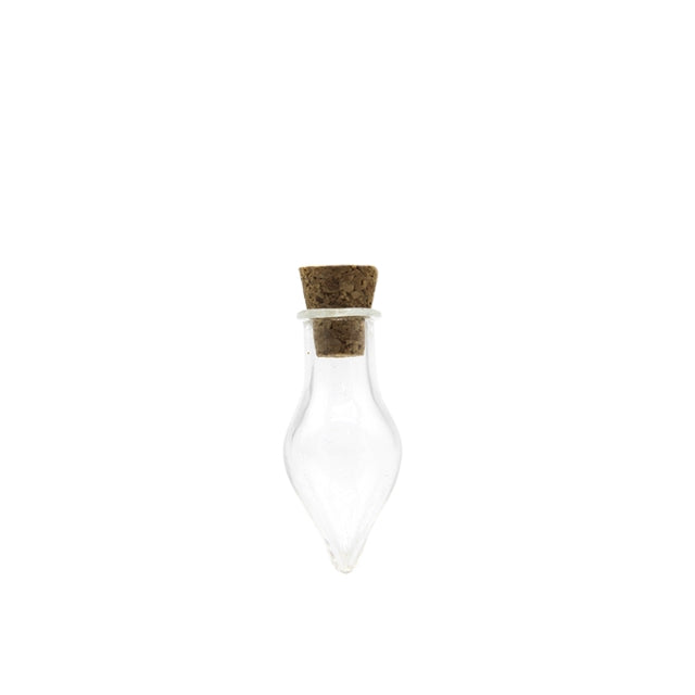Tiny Christmas Light Glass Bottle - Pack of 5