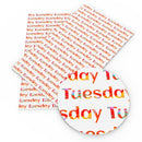 Tuesday Faux Leather Sheet