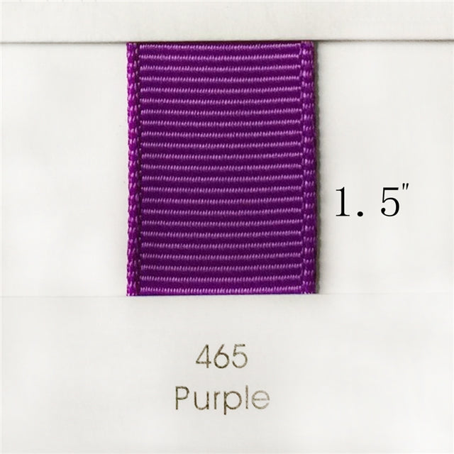 1.5" Solid Purple Ribbon