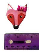 Pink and Red Fox Clay