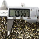 Black and Gold Sparkle Chunky Glitter Sheet