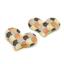 Pie Mermaid Scale Heart Applique - Pack of 5