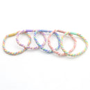Multicolor Braided Ponytail Holder