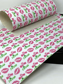 Kiss Me I'm Irish Litchi Sheet