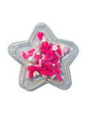 Hot Pink Valentine's Day PVC Shaker Applique