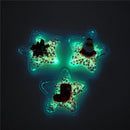 Christmas Star PVC Shaker Applique