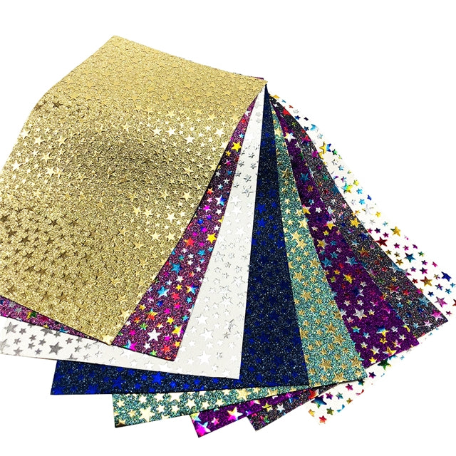 Foil Stars Fine Glitter Sheet