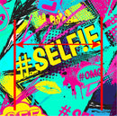 #Selfie Faux Leather Sheet