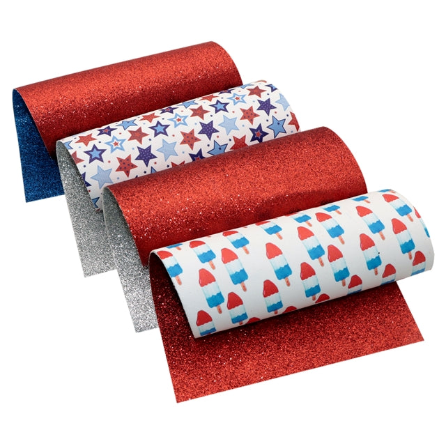 Patriotic Double Sided Sheet Pack (4 sheets per pack)
