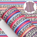 Serape and Leopard Fine Glitter Sheet