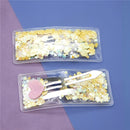 83mm Hearts and Shells PVC Shaker Snap Clip