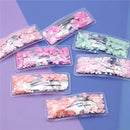 70mm Hearts and Shells PVC Shaker Snap Clip - Pack of 2