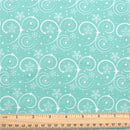 Snowflake Swirl Bullet Liverpool Fabric - Half Yard