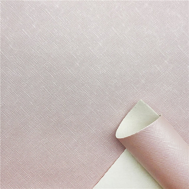 Pearl Light Pink Faux Leather Sheet