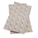 Steampunk Santa Faux Leather Sheet