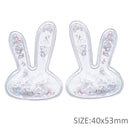 PVC Bunny Head Shaker Applique