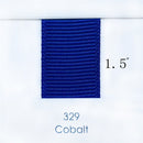 1.5" Solid Cobalt Ribbon