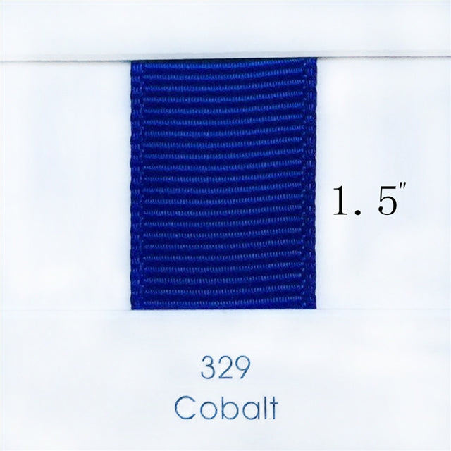1.5" Solid Cobalt Ribbon