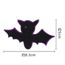 Halloween Glitter Felt Applique - Pack of 2
