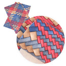 Faux Woven Patriotic Sheet