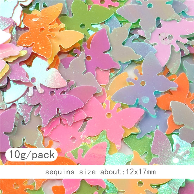 Spring Butterfly Sequins 10g bag