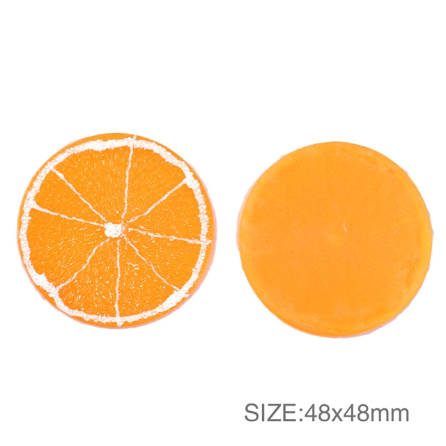 Large Orange Slice 3D Resin