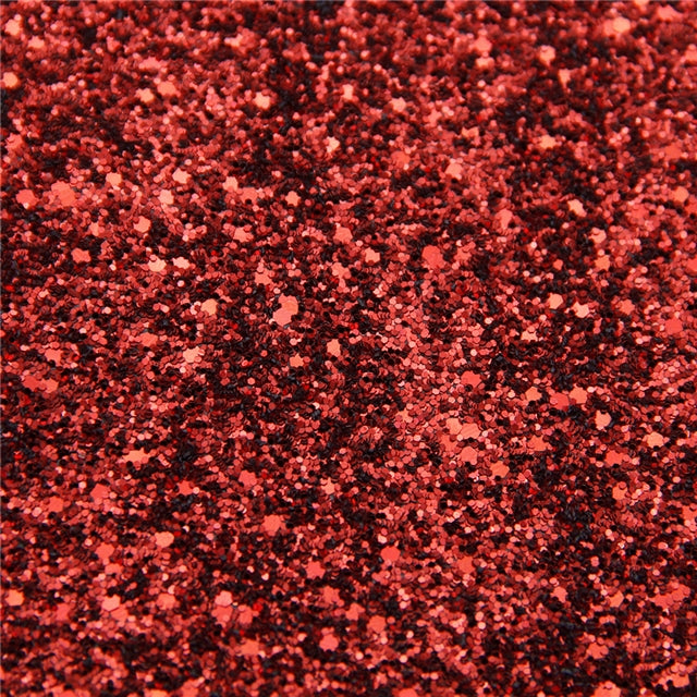 Red Chunky Glitter Sheet