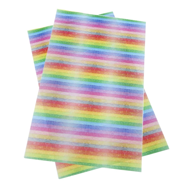 Rainbow Stripes Jelly Sheet