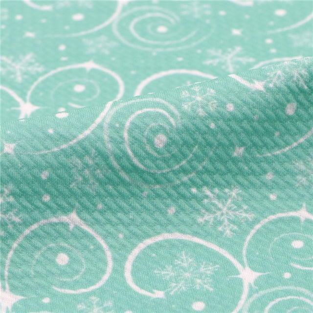 Snowflake Swirl Bullet Liverpool Fabric - Half Yard