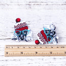 Winter Dog Planar Resin - Pack of 5