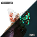 Glow in the Dark Pumpkin Bow Shaker Packet