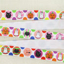 Halloween Dots Fold Over Elastic