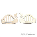 Swan Wood Blank - Pack of 3