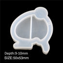 Bunny Butt Shaker Resin Mold